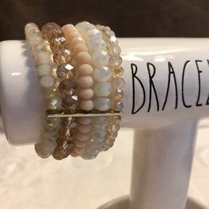 Bracelet Thick Elastic Stretchy Crystal beads